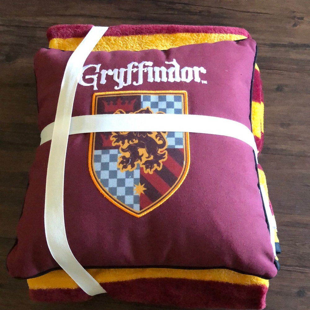 Harry Potter plush blanket ab pillow set